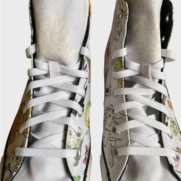 NEW Converse x Tom and Jerry Chuck Taylor All Star Limited Ed Men's 10 Wmn's 12 - Picture 5 of 16